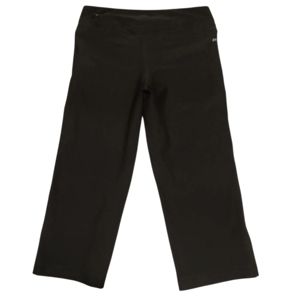 Nike Black Dri Fit Slimming Capri Athletic Yoga Pants Size Small Women